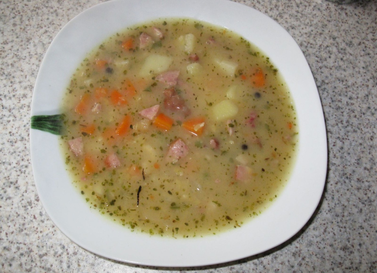 Grochówka na wędzonce