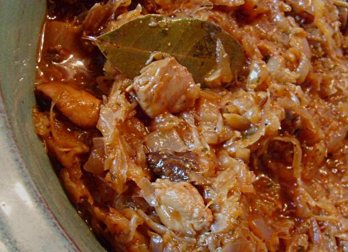 Bigos z kapusty pekińskiej w wersji "light"