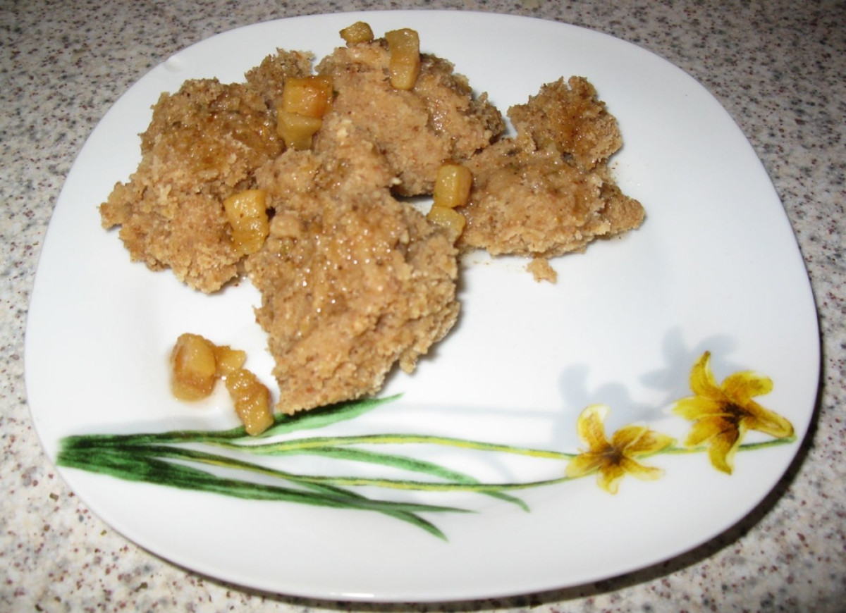 Kluski tlone (palone), prażuchy