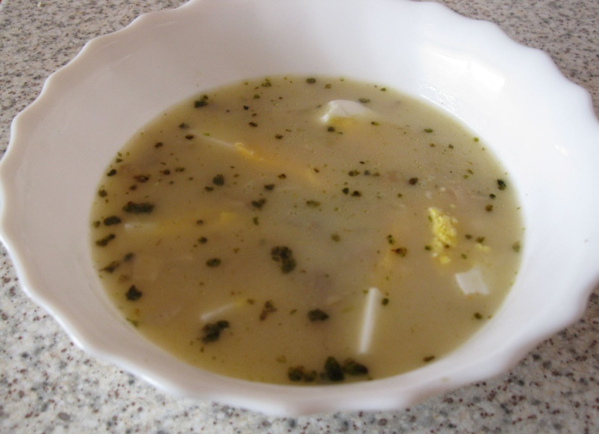 Pyszny żurek biały na króliku