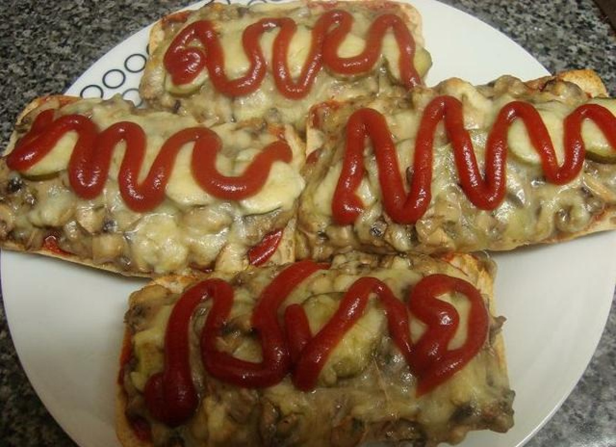 Pieczarkowe zapiekanki