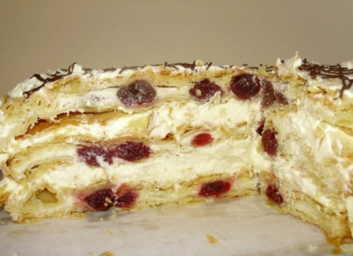 Półfrancuskie z wiśniami