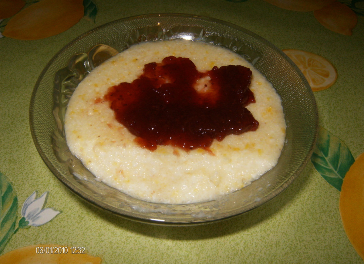 PUSZYSTA LEGUMINA Z KASZY MANNY