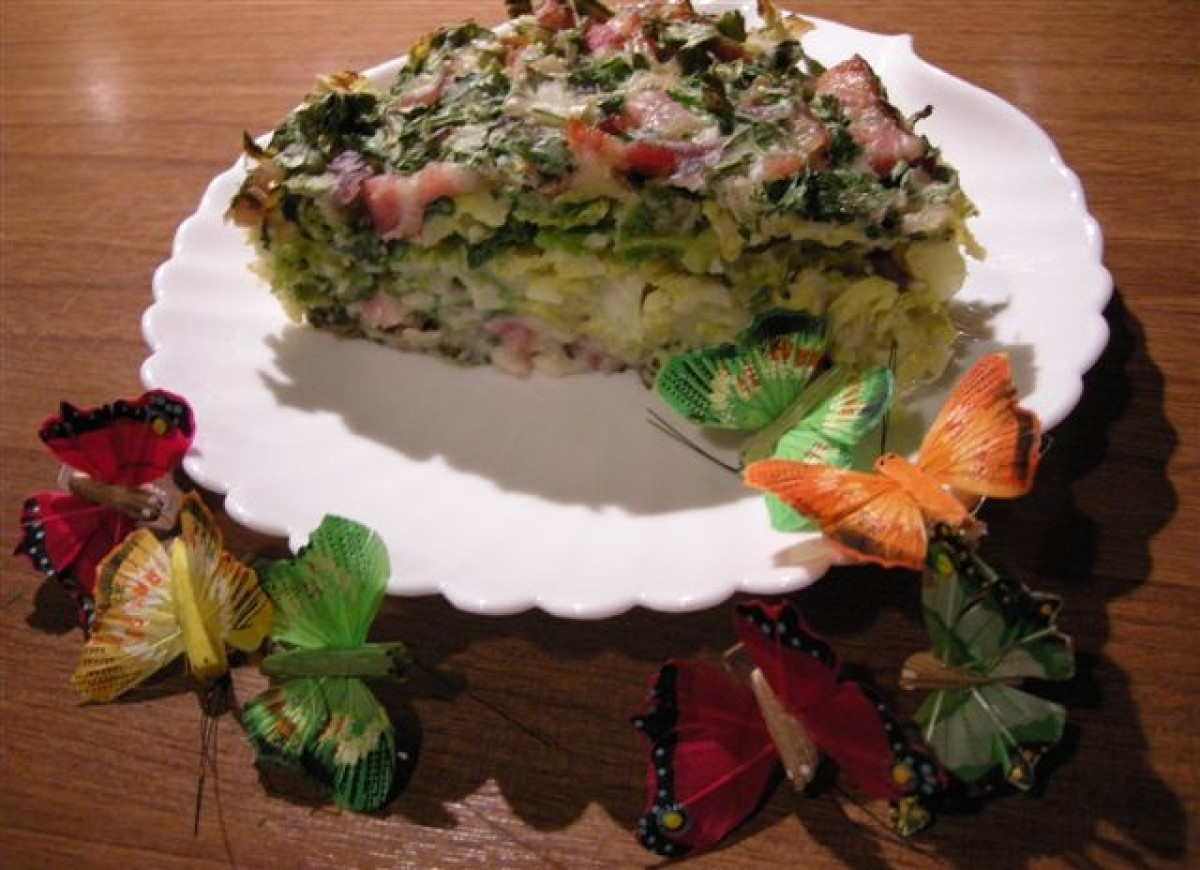 ZAPIEKANKA Z KAPUSTY WŁOSKIEJ