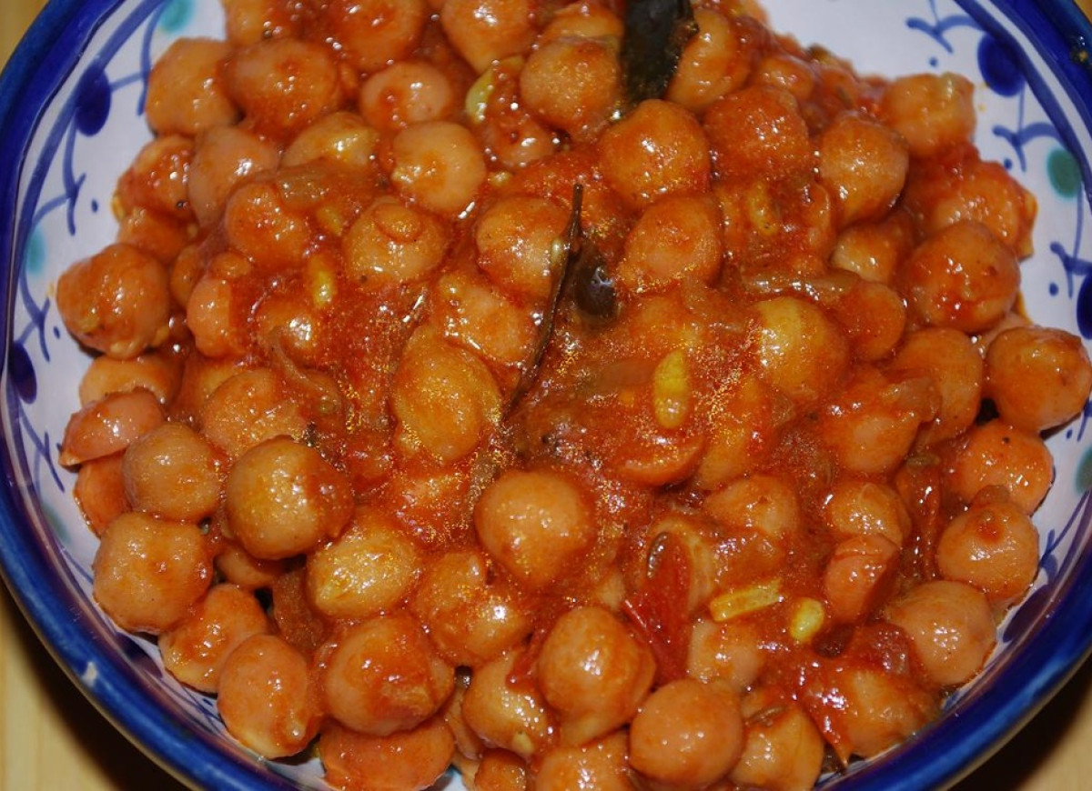 Klasyczna Chana Masala - hinduska ciecierzyca