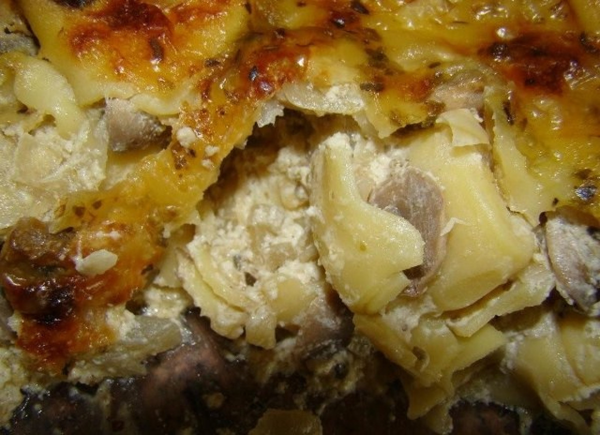 Syta zapiekanka z ravioli