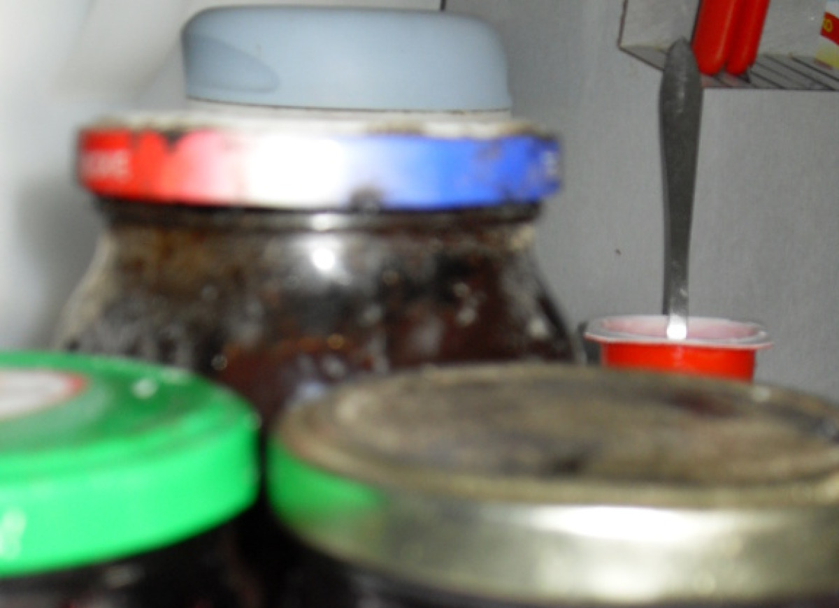 Galaretka z borówek - na surowo