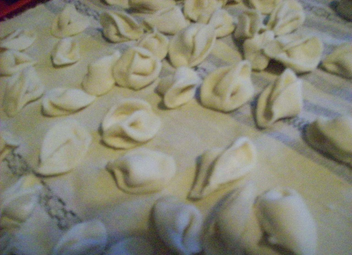 Moje  "gołe uszka"  wigilijne