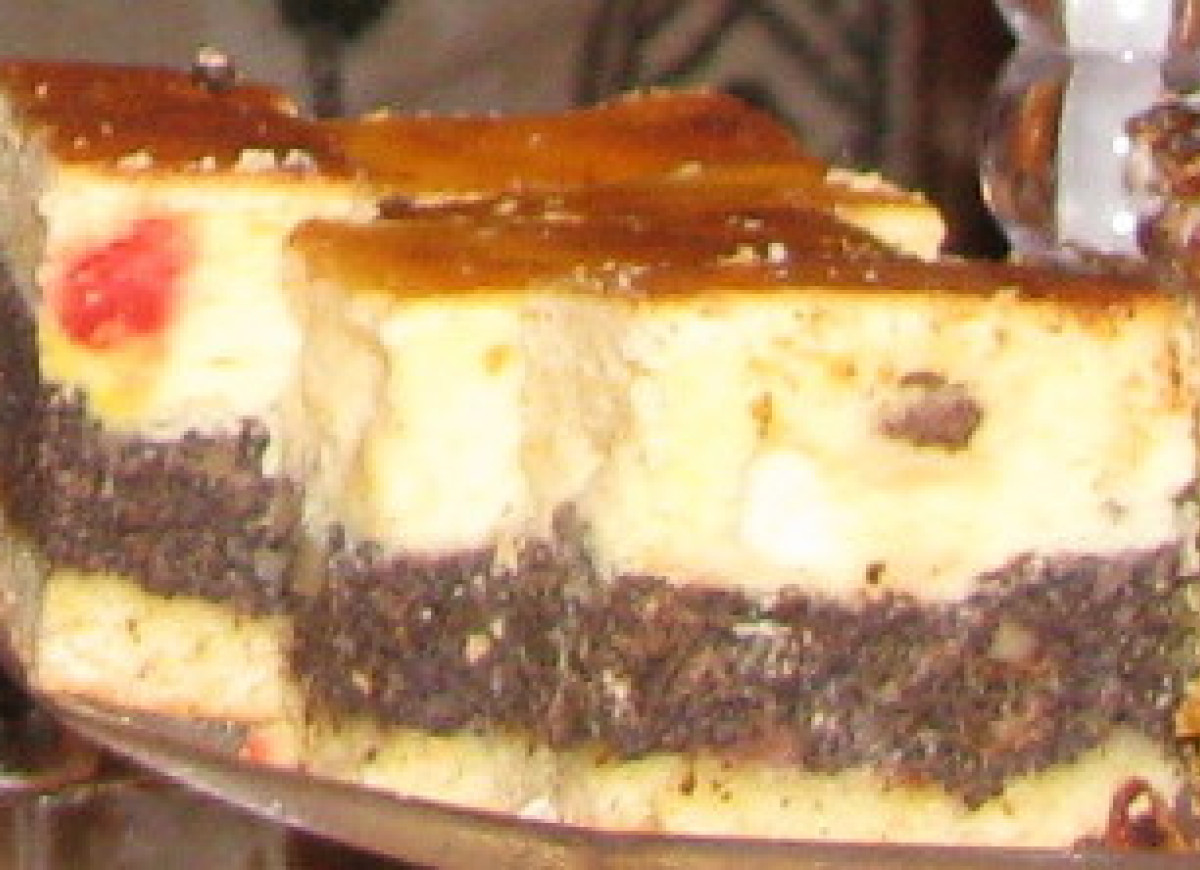 placek makowo-serowy