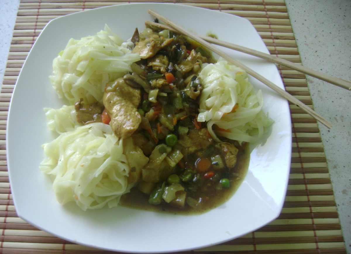 Kurczak Curry  na ostro