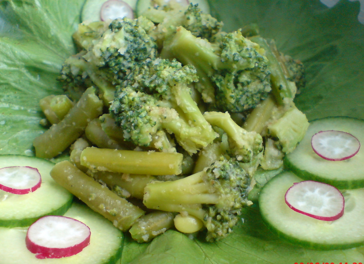 Fasolka szparagowa z brokułami