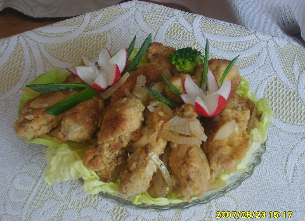 Skrzydełka w zalewie octowej