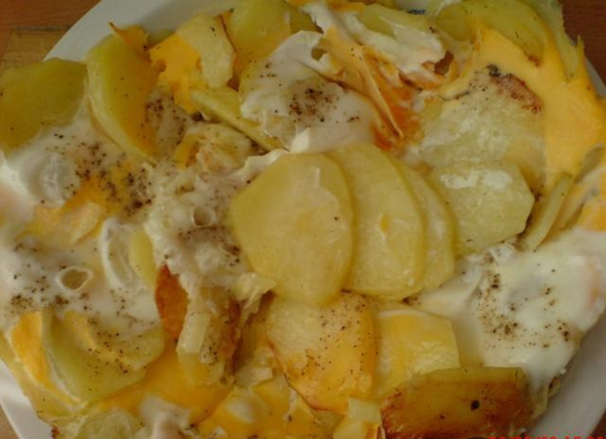 Talarki z jajkiem i cebulką