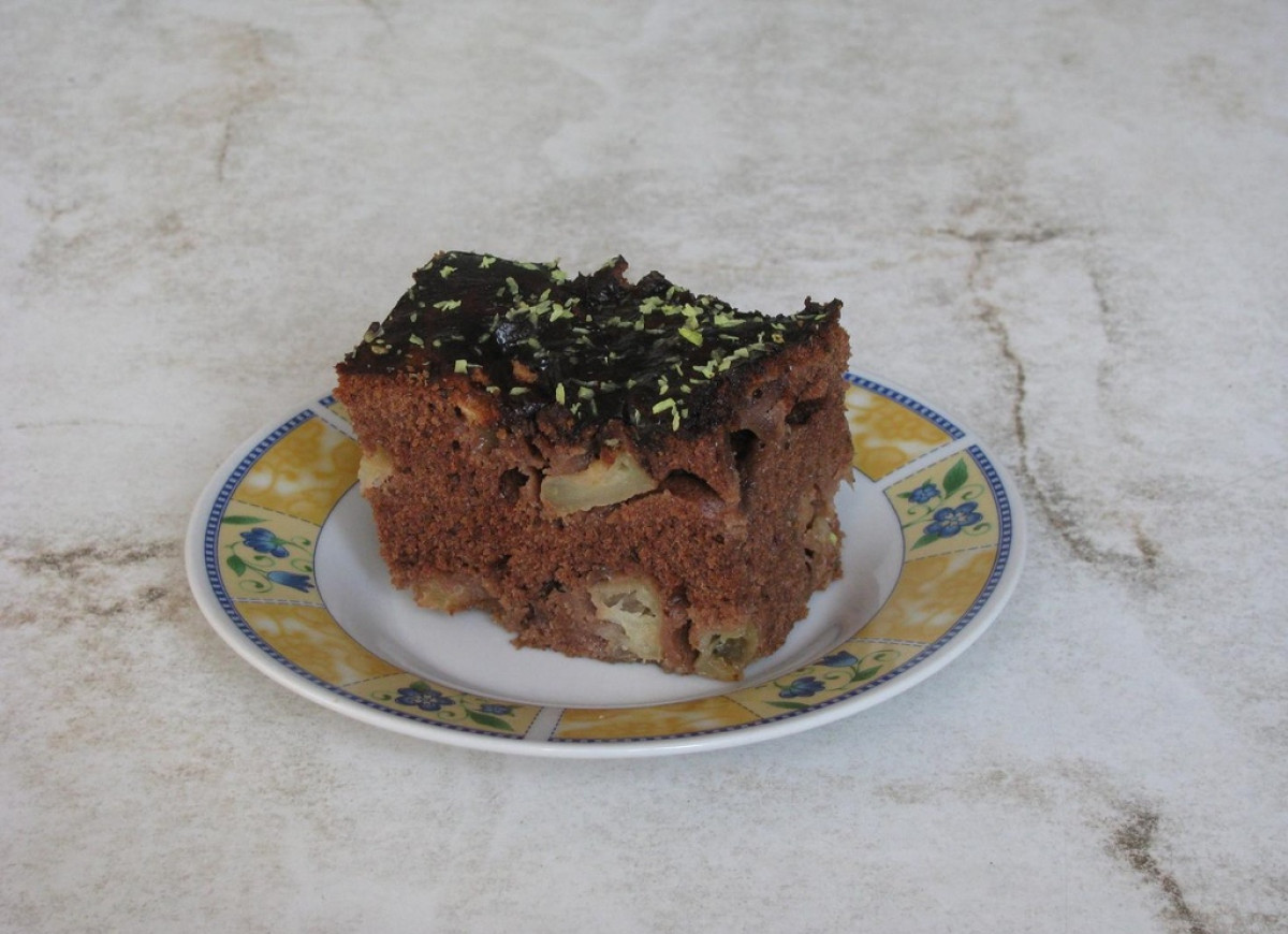 MURZYNEK Z JABŁKAMI