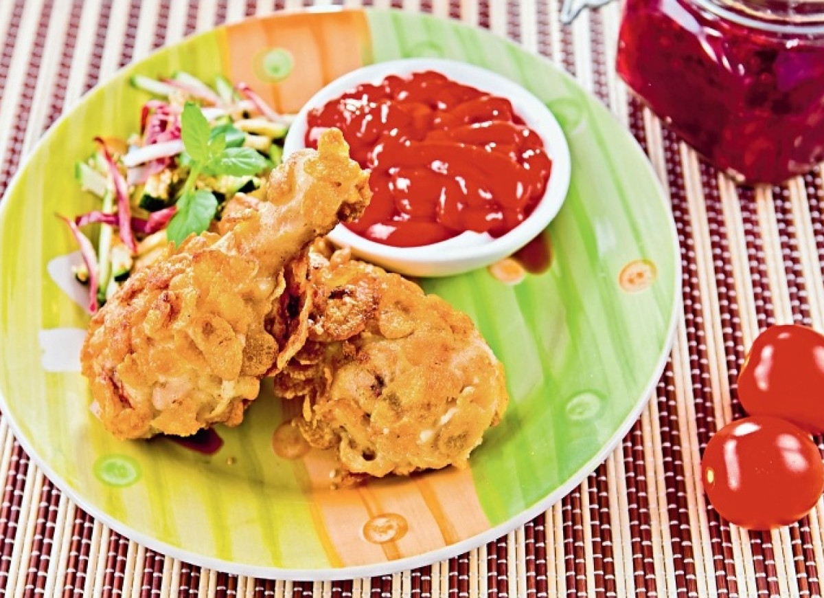 Kurze udka w panierce