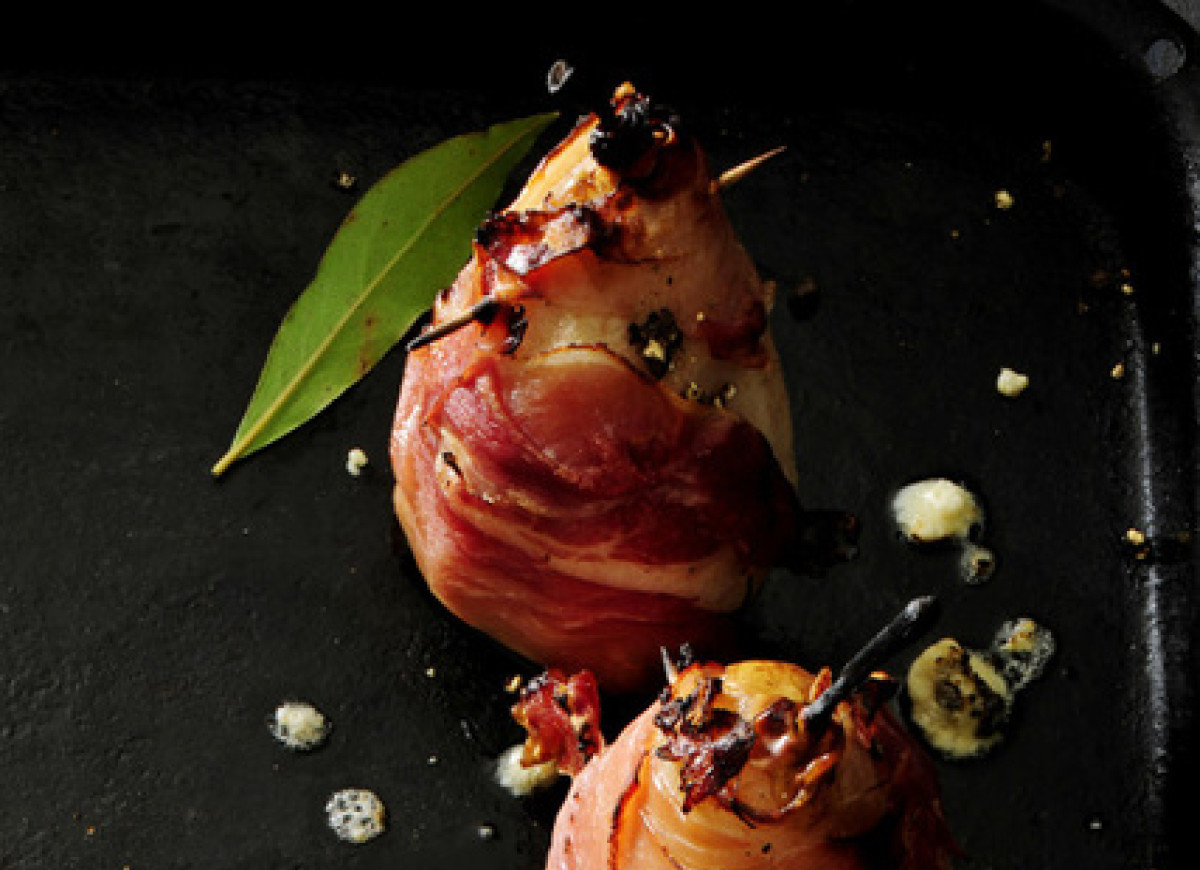 Gruszki z gorgonzolą