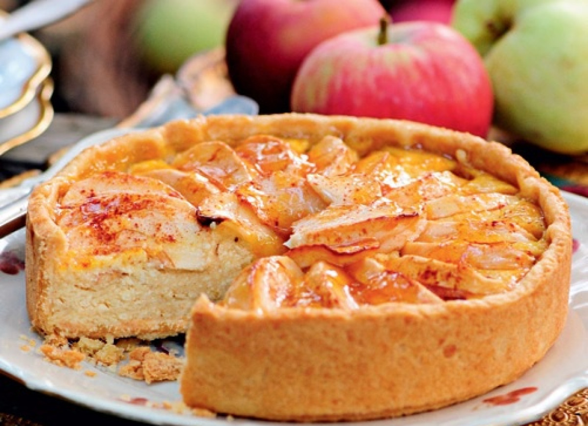 Placek serowo-jabłkowy