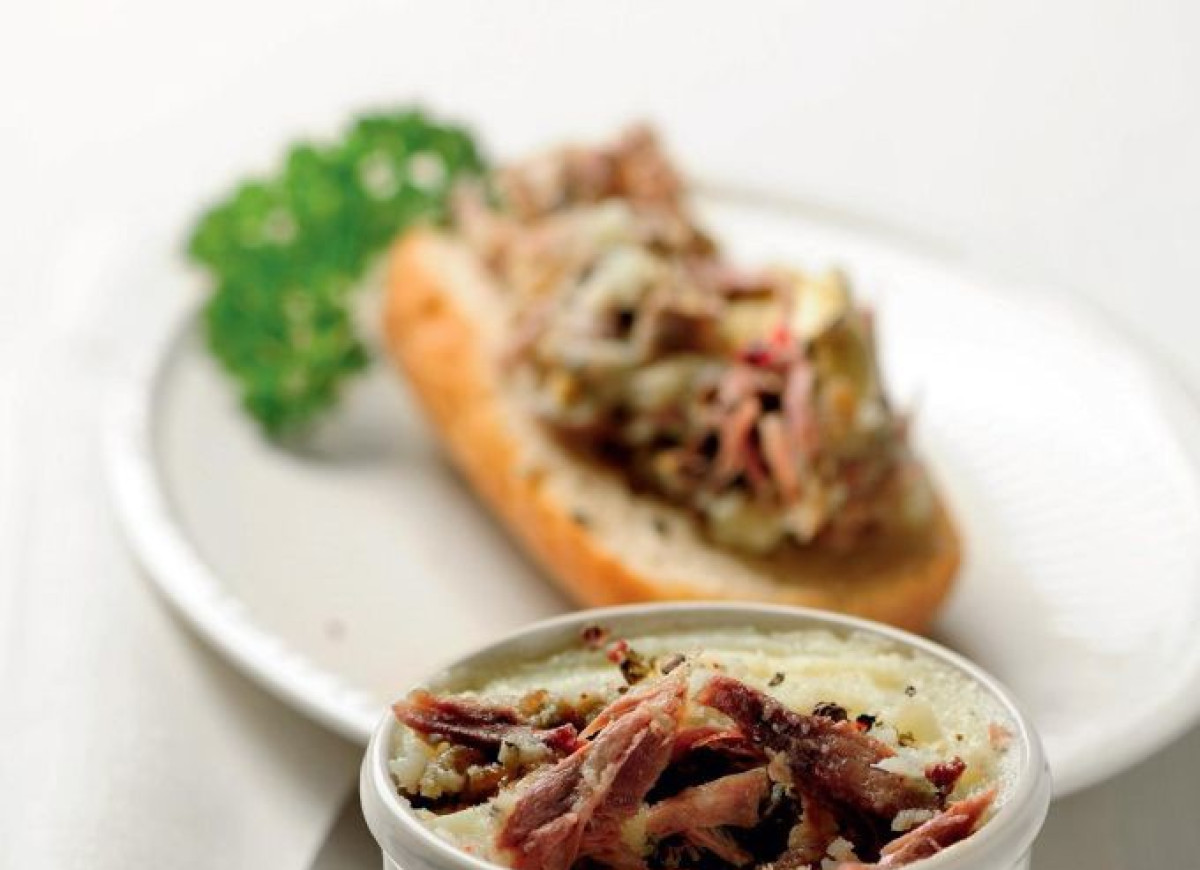 Smarowidło zimowe czyli gęsie rillettes