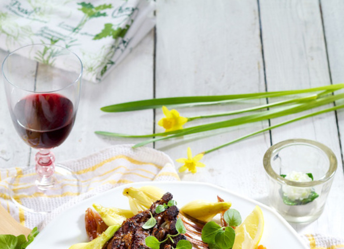 Cielęcina z imbirem