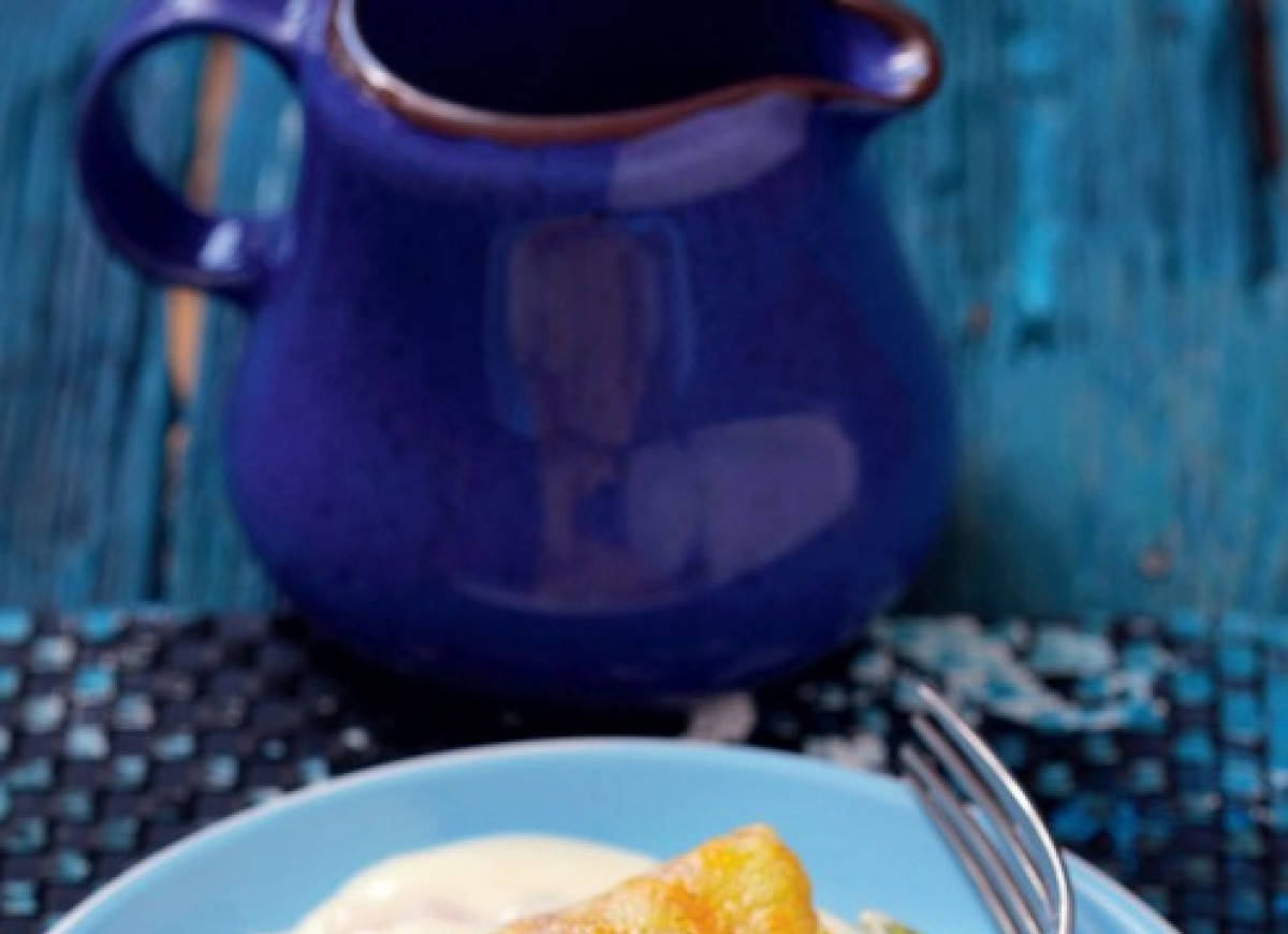 Naleśniki - Z szynką i szparagami