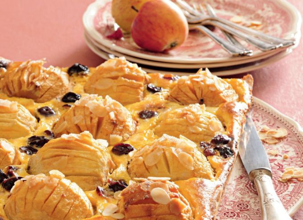 Jabłecznik z migdałami