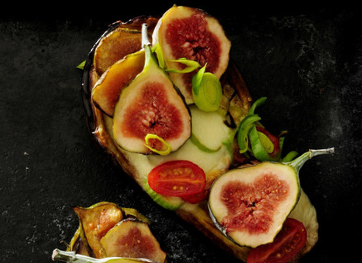 Bakłażany z figami