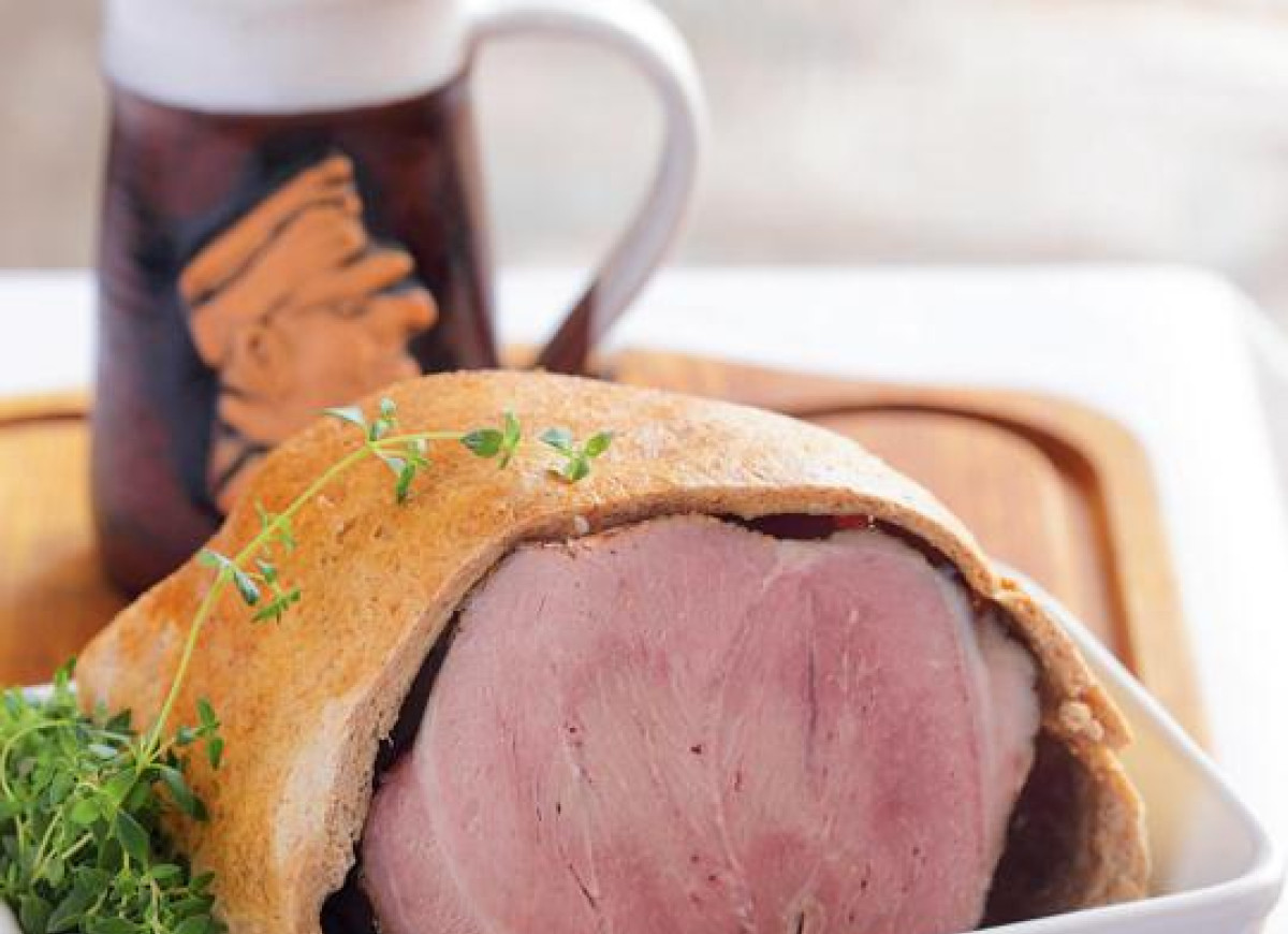 Praska szynka w chlebie