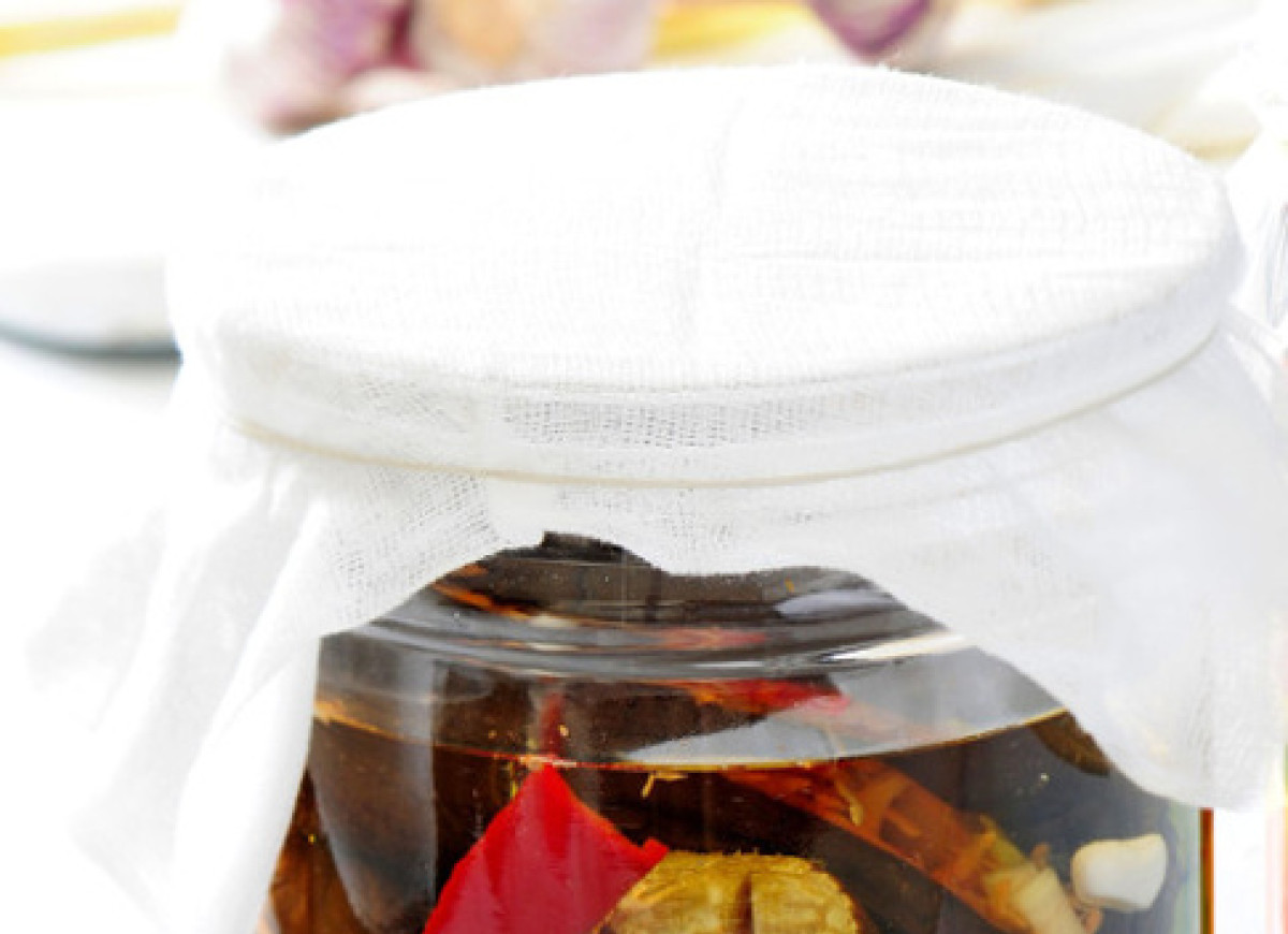 Faszerowane bakłażany na mezze