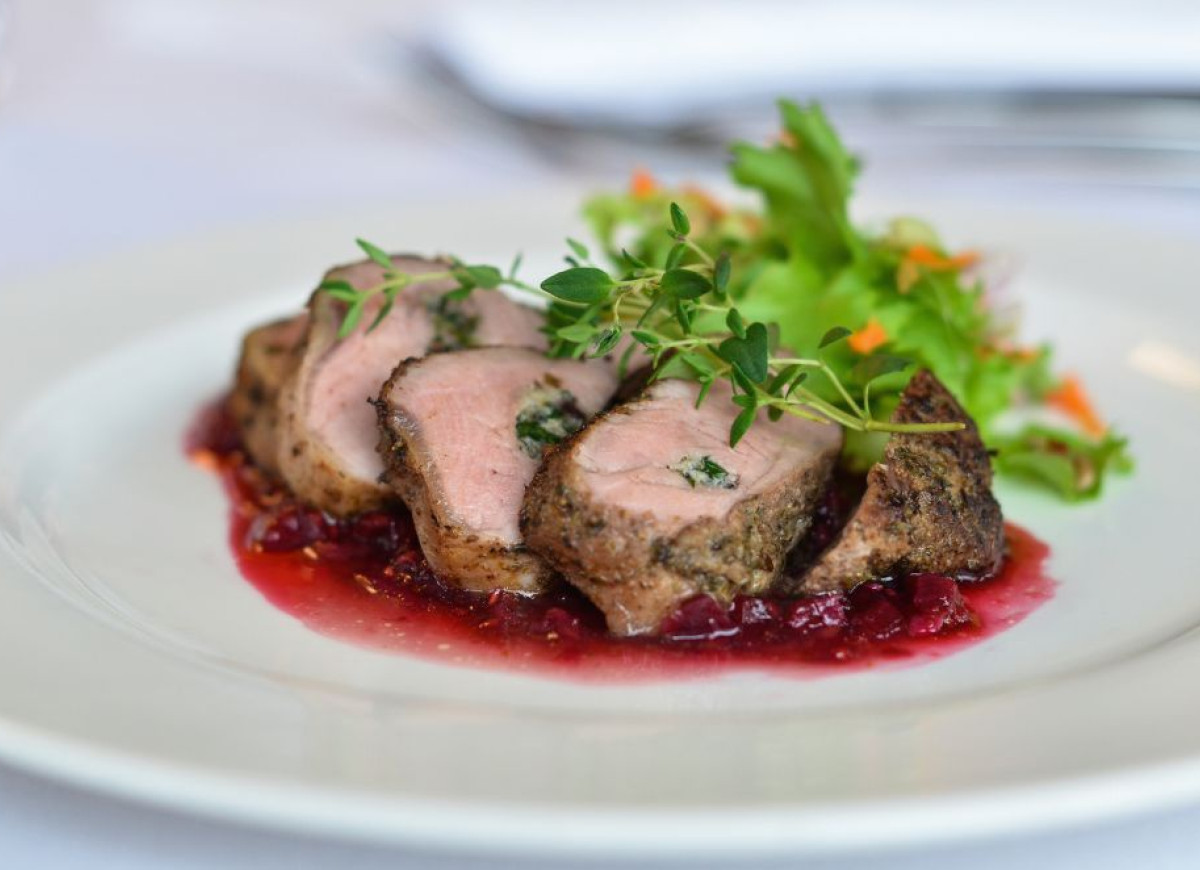 Polędwiczki wieprzowe faszerowane masłem chrzanowym