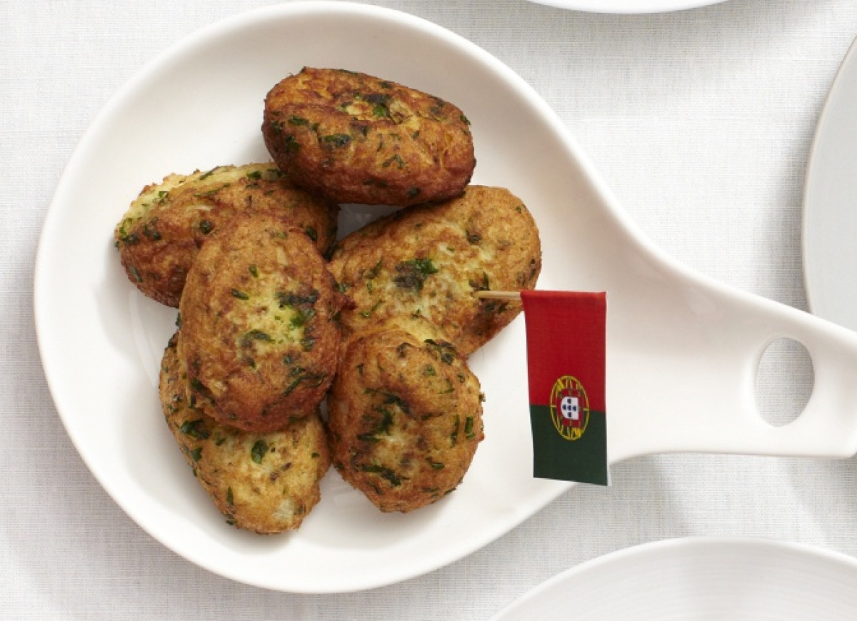 Portugalskie Pasteis de Bacalhau - krokiety z dorsza