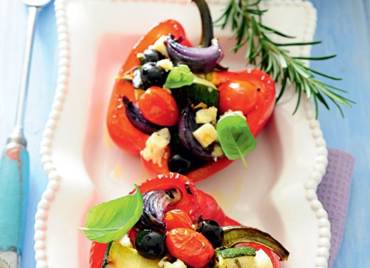 Papryka zapiekana z fetą