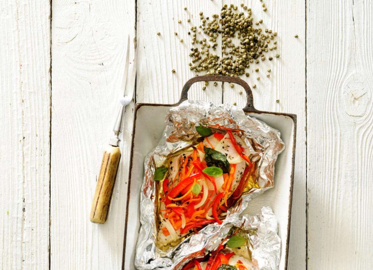 Zapiekane kurze piersi z warzywami