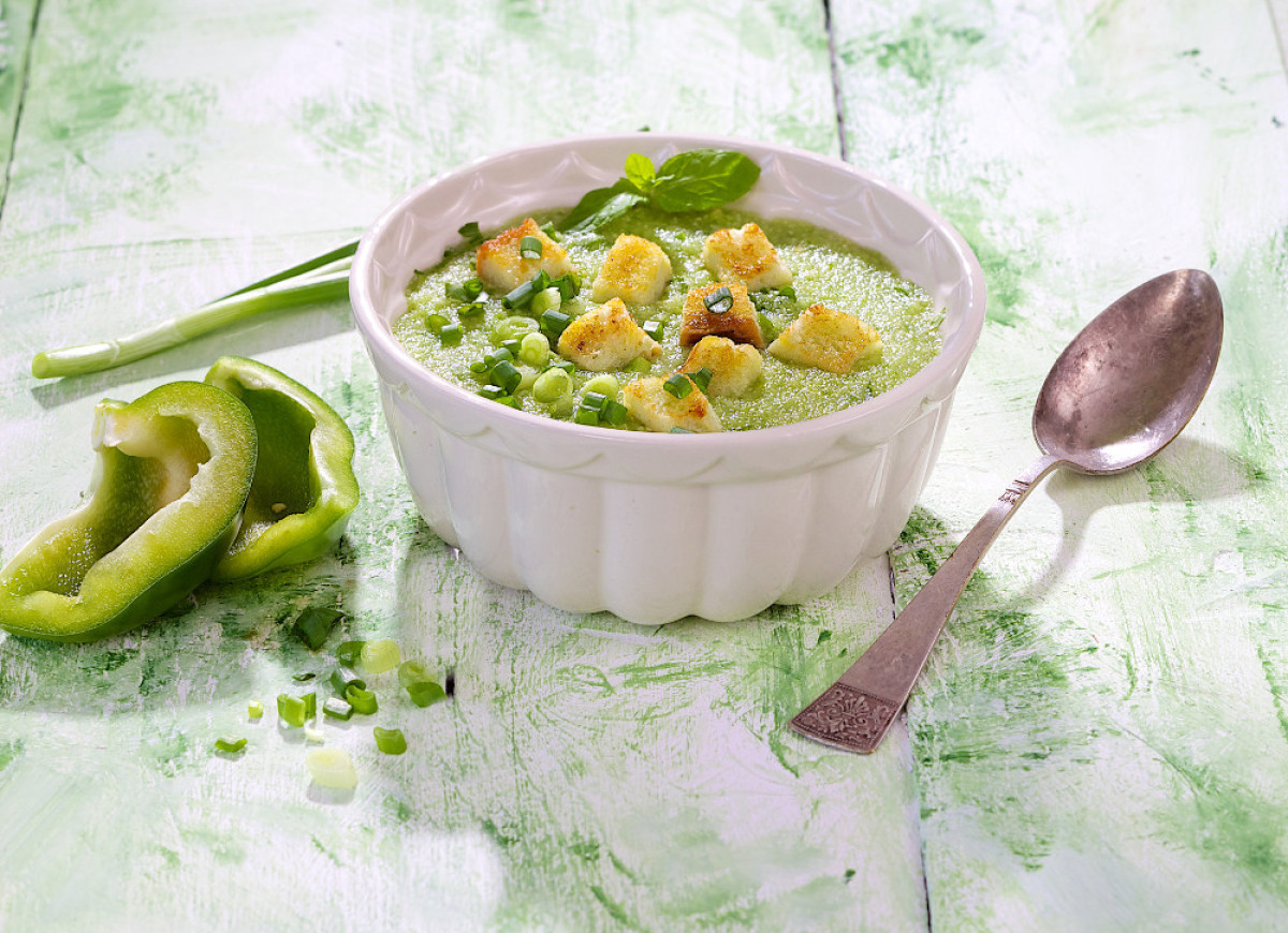Zielone gazpacho