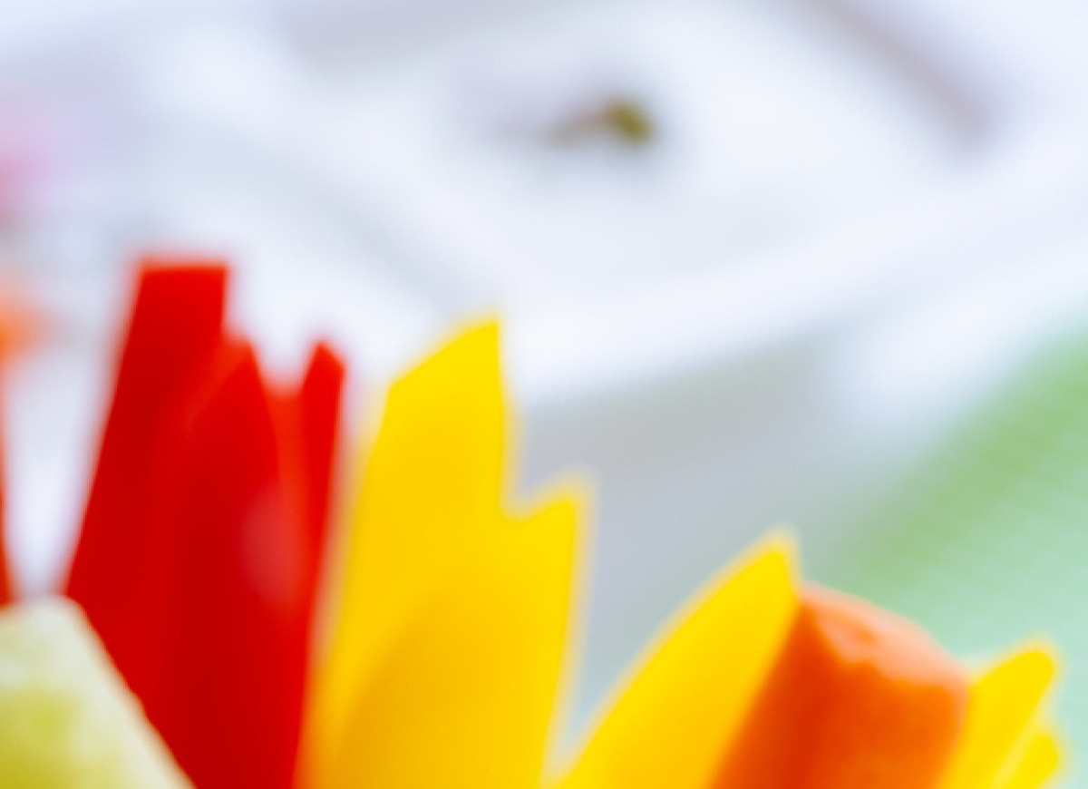 Jarzyny na surowo z dipami