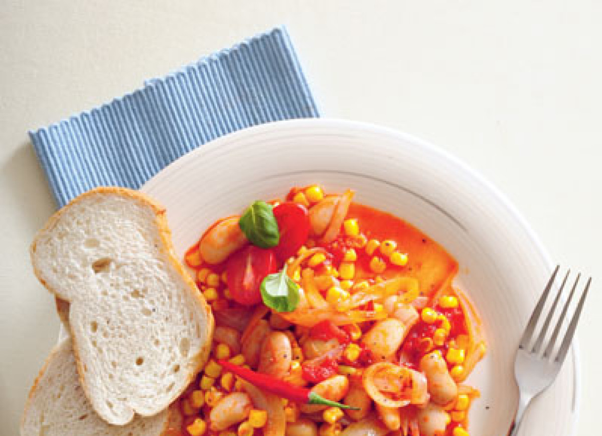 Potrawka z warzyw strączkowych