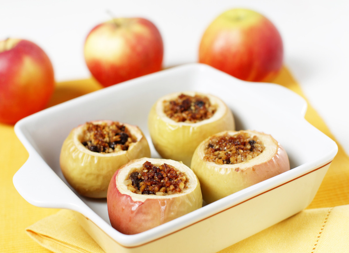 Jabłka w sosie waniliowym