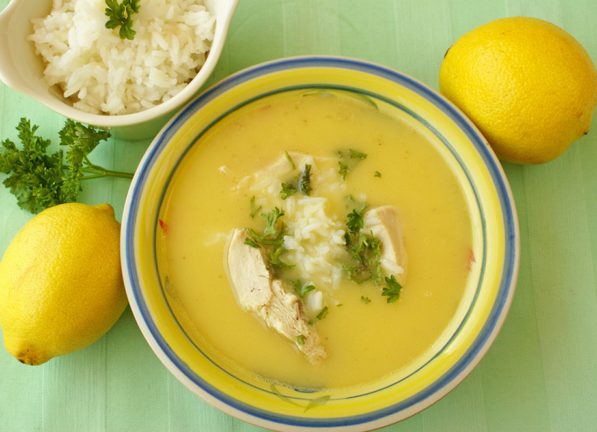 AVGOLÉMONO – zupa cytrynowa