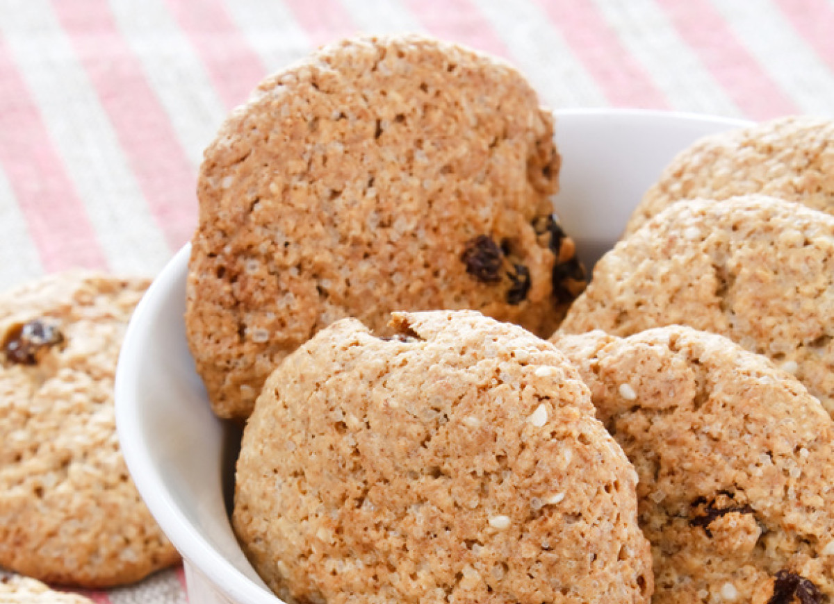 Ciasteczka z otrębami