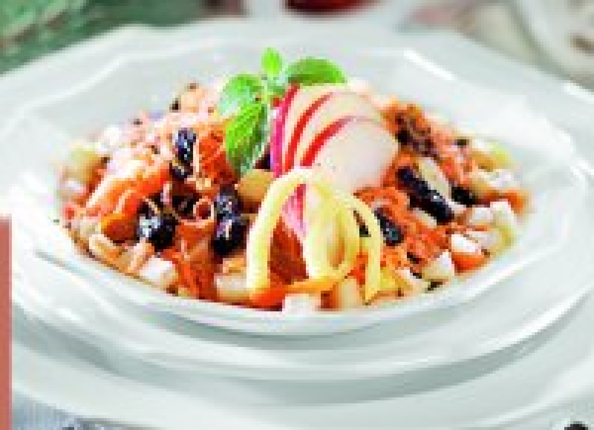 Suszone owoce w jarzynce