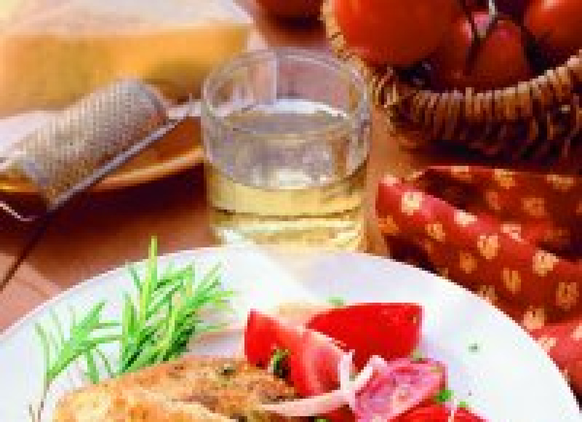 Indyk w ziołowej panierce