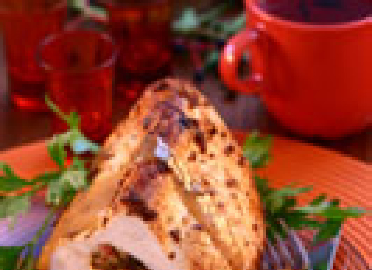 Faszerowany filet z piersi indyka