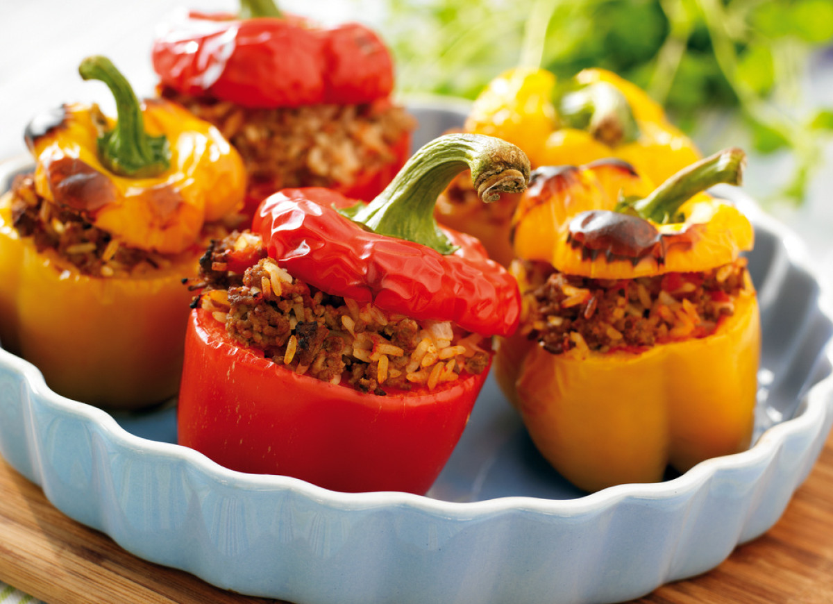 Papryka faszerowana ryżem