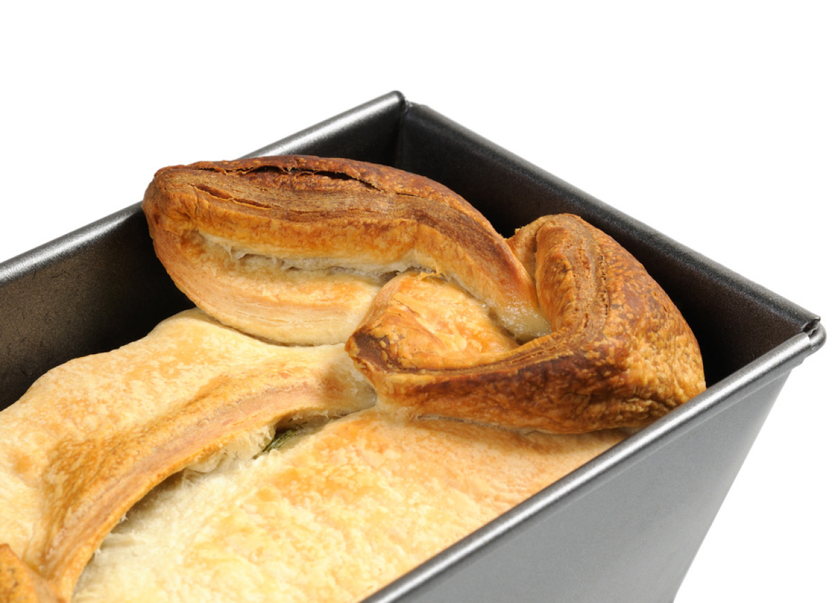 Jarski pasztet w cieście francuskim