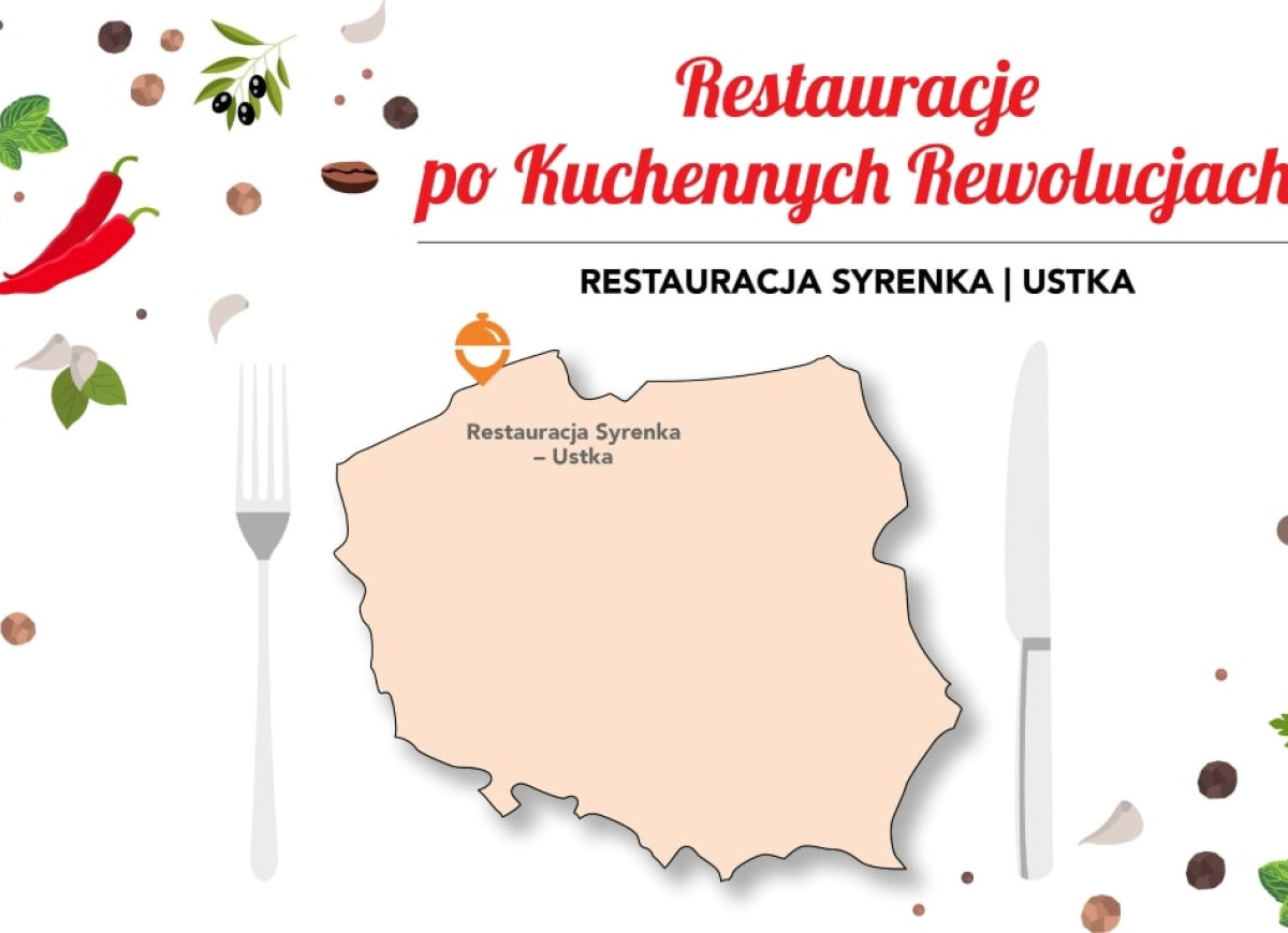 Restauracje po Kuchennych Rewolucjach. Restauracja Syrenka w Ustce