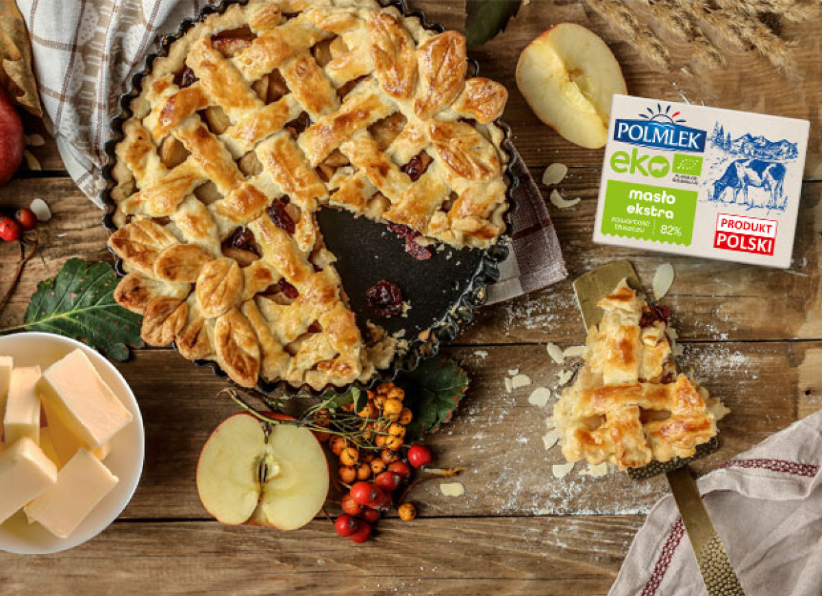 Ciasto z ekologicznego masła Polmlek