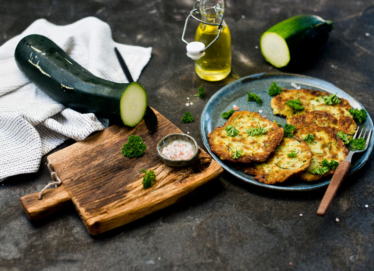 Placki z cukinii
