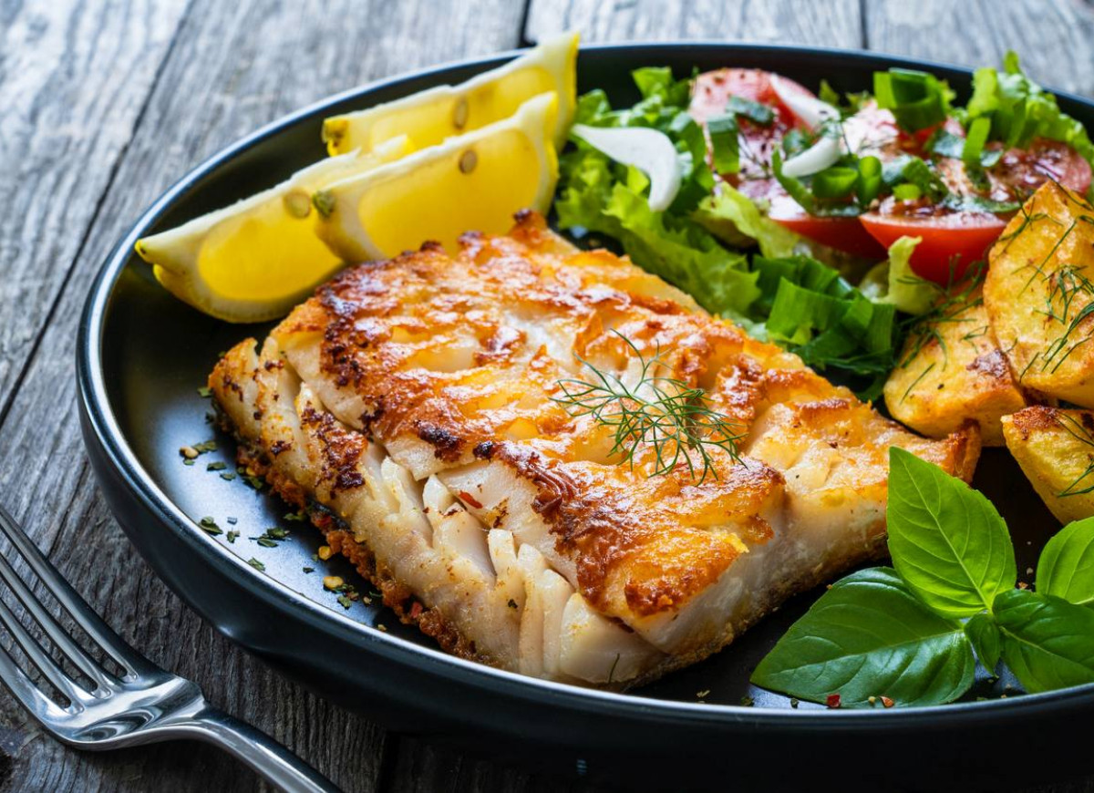 Z czy podawać rybę - smażona ryba