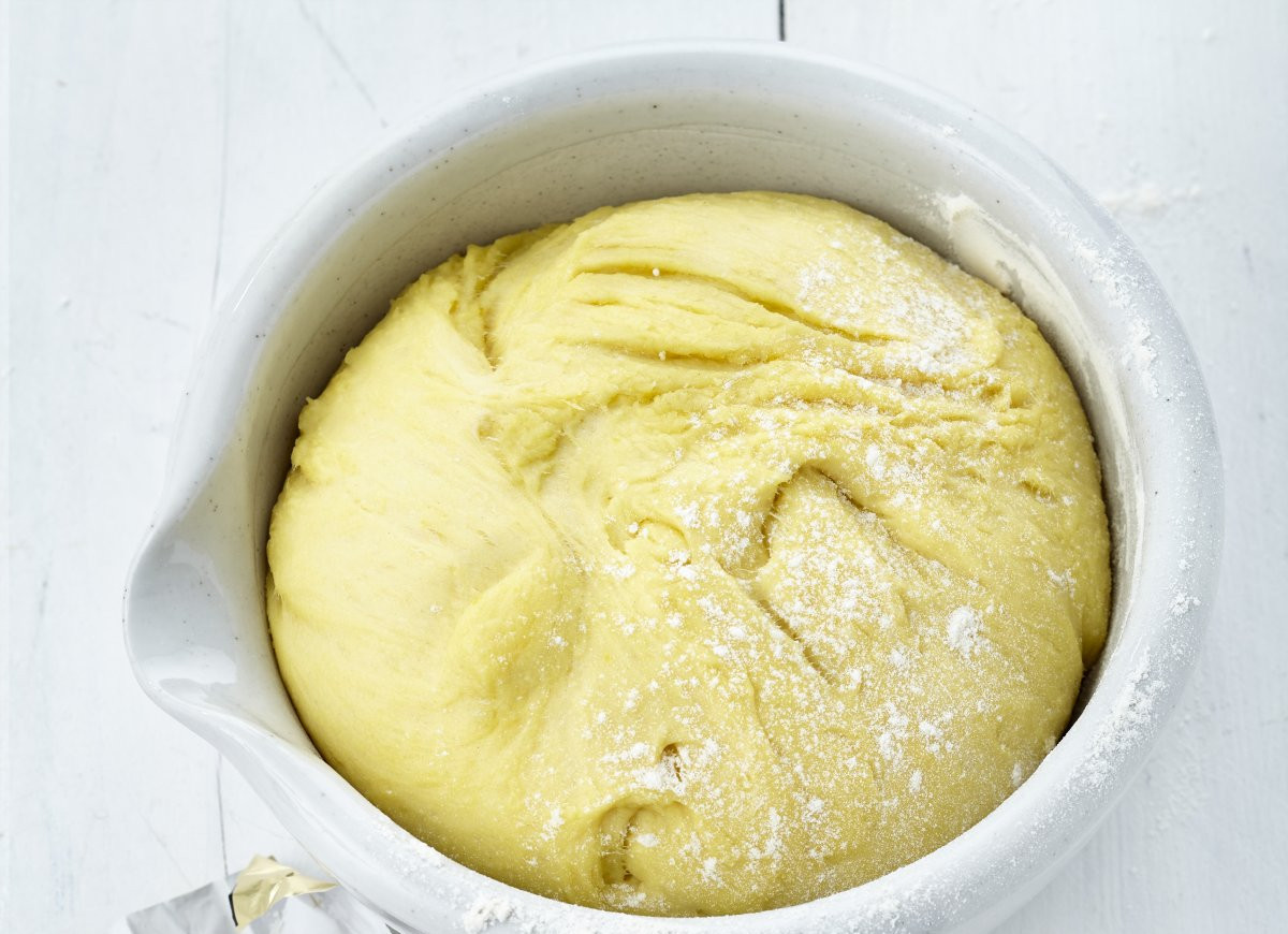 Mąka ciasto drożdżowe