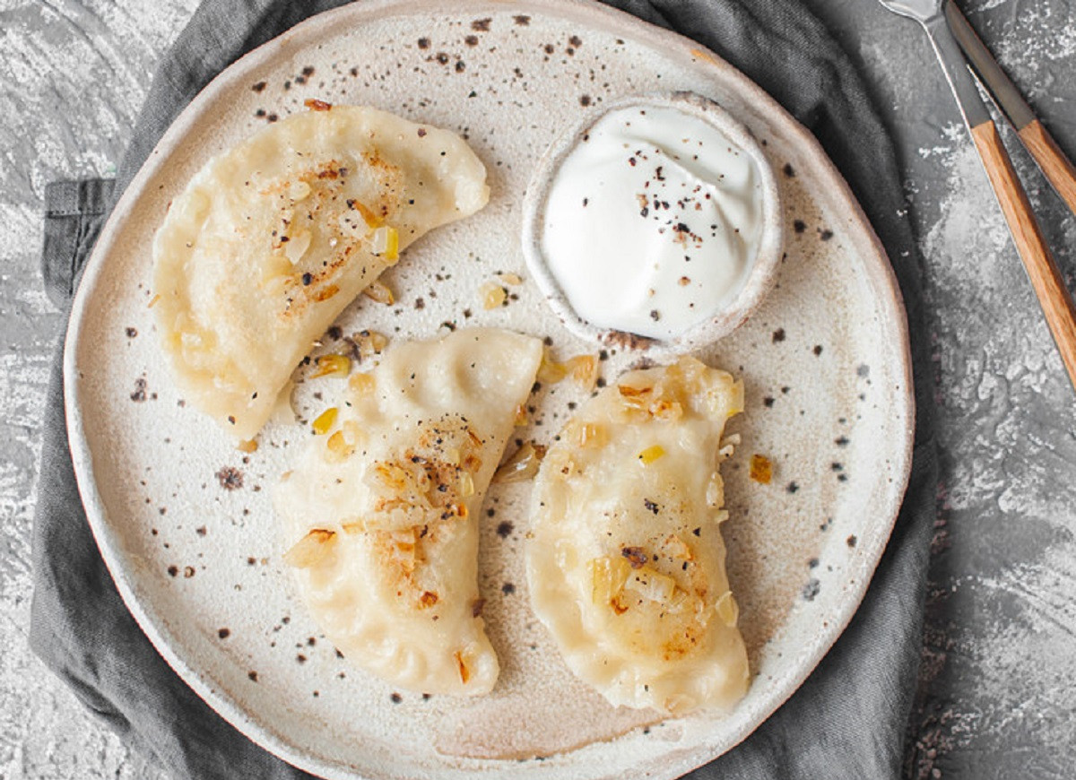 ja podgrzać pierogi