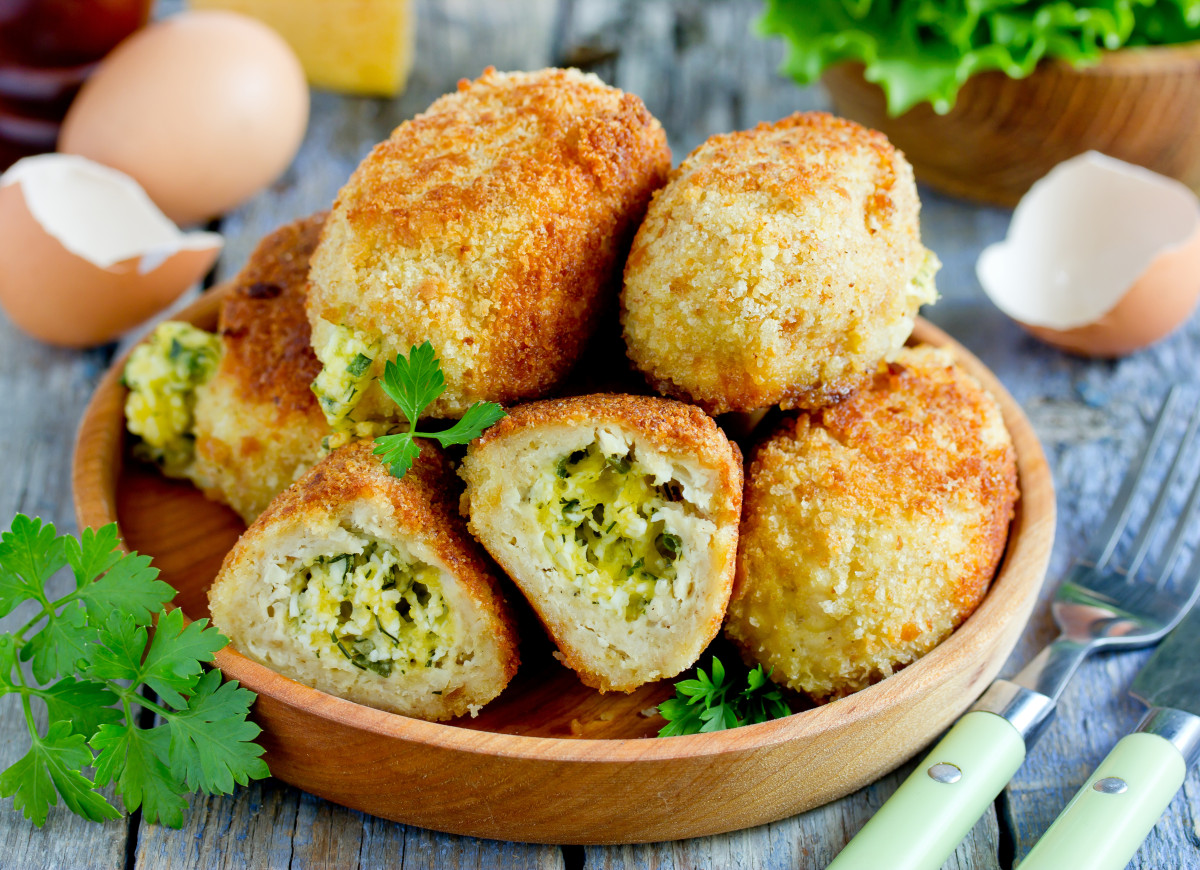 Faszerowane kotlety mielone